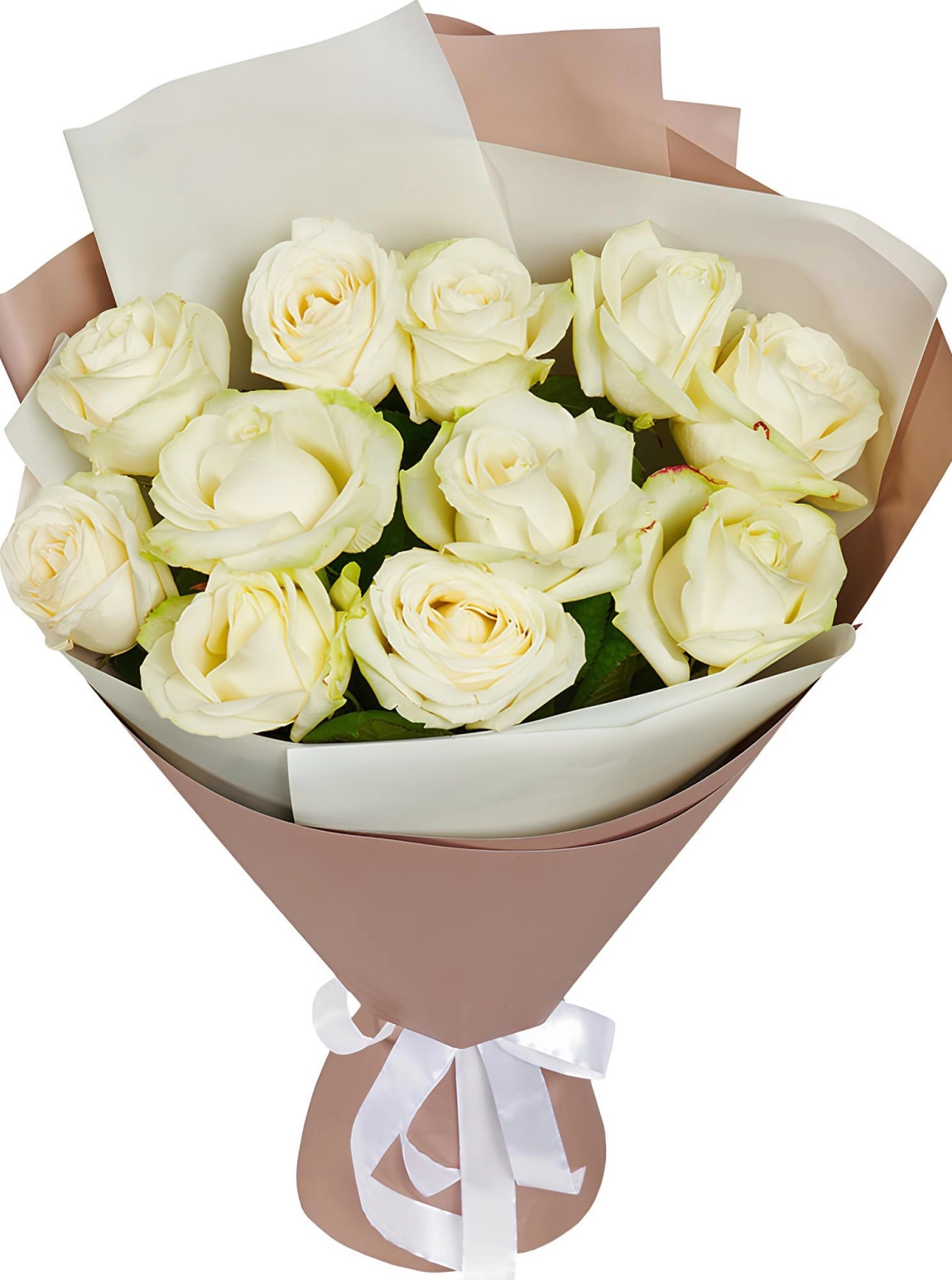 11 Beyaz Gül Buketi