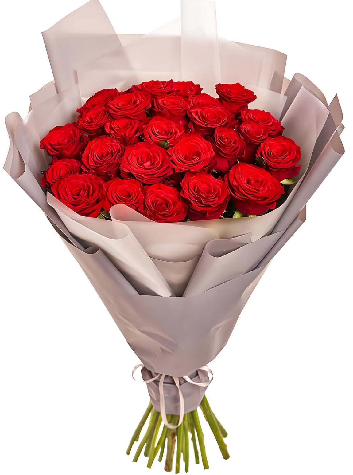 25 Adet Kırmızı Gül Buketi