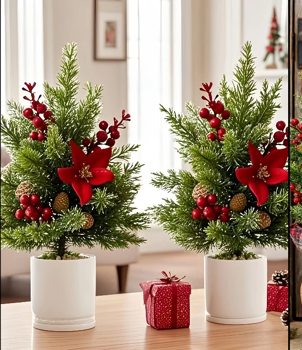 Süslü Yılbaşı Çamı