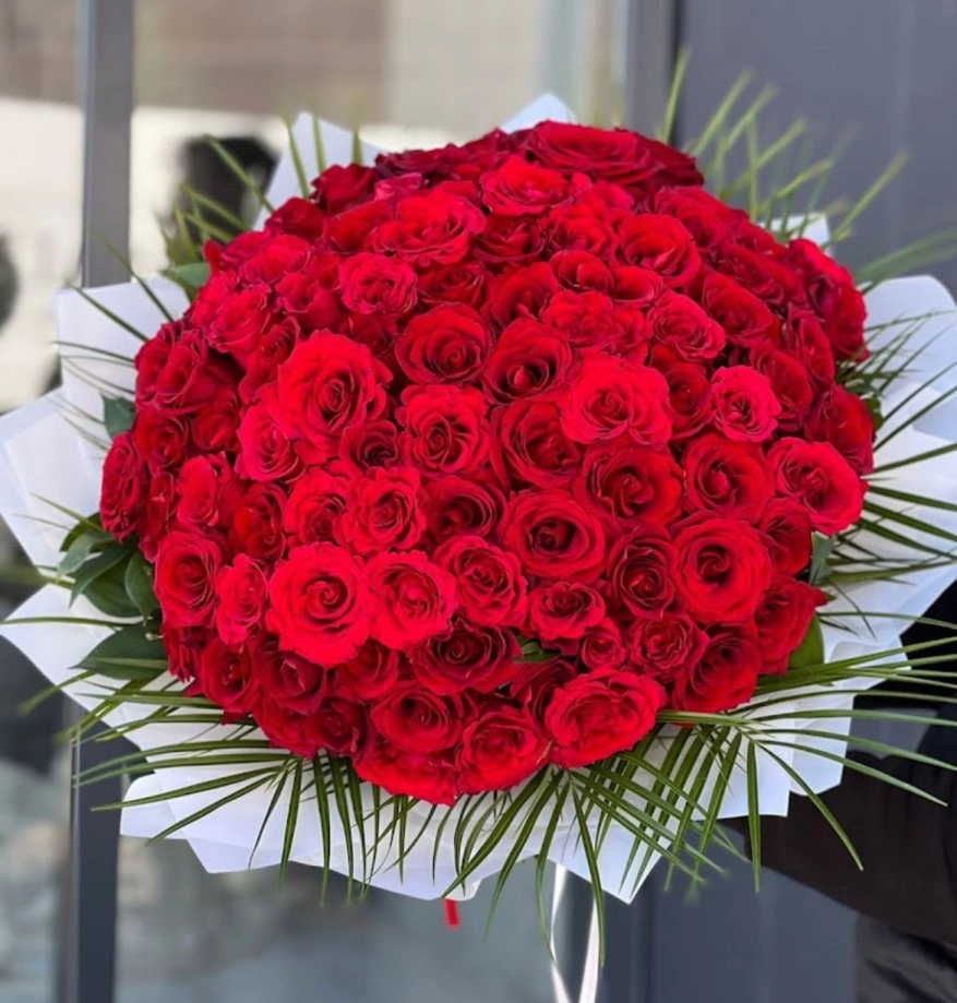 Kırmızı Gül Buketi 
